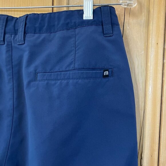 Travis Mathew Mens Chino Straight Leg Golf Pants Size 30x28 Blue Navy AN EXC - Picture 9 of 12